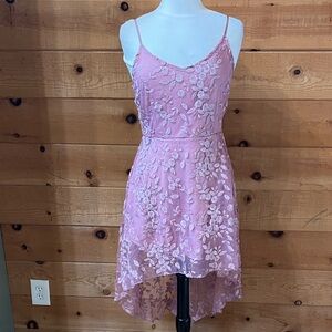 High Low floral dress